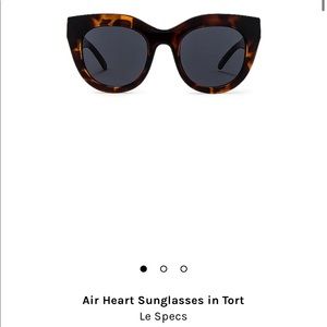 Le Spec Air Heart Sunglasses